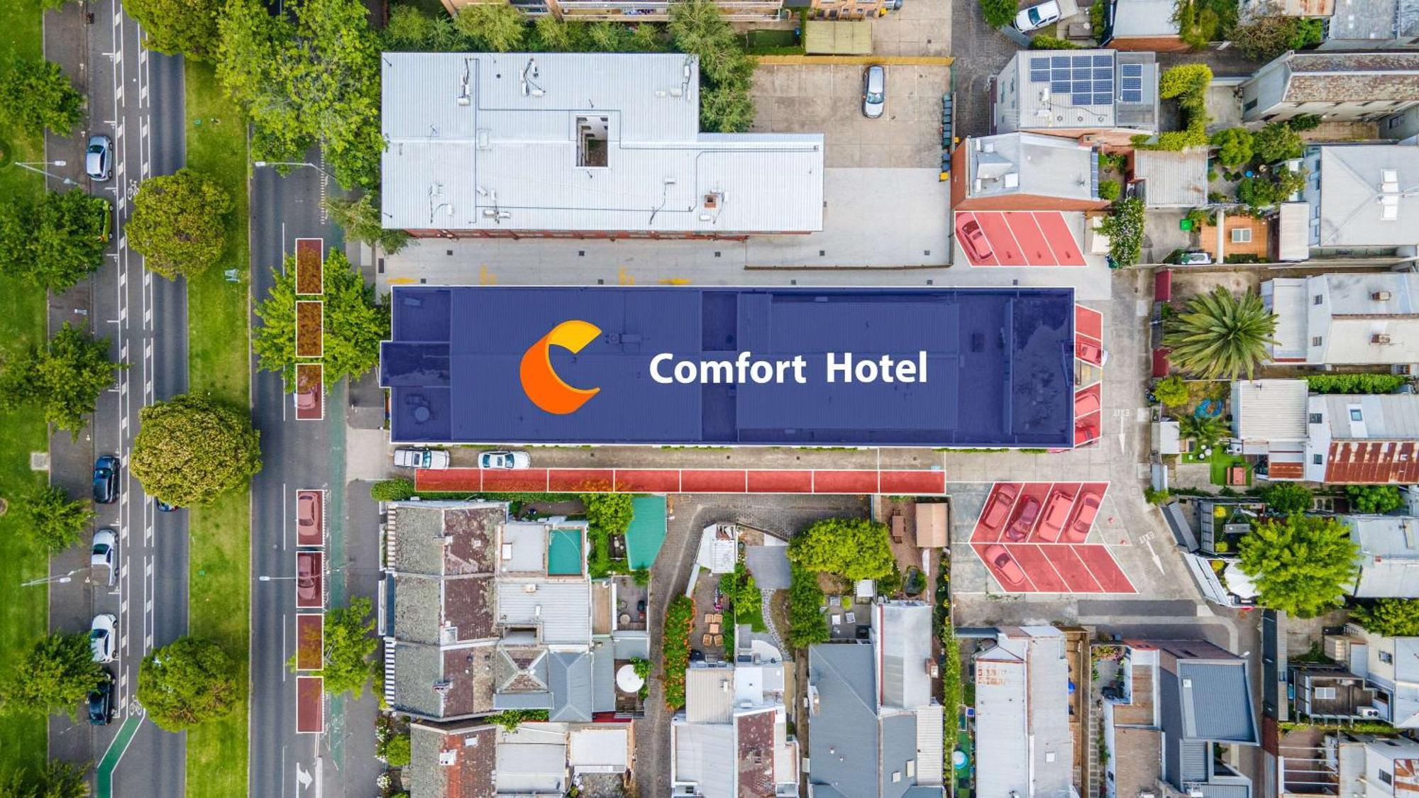 Comfort Hotel East Melbourne Eksteriør billede